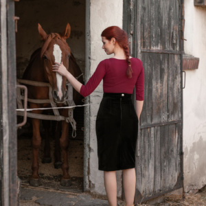 ołówkowa spódnica